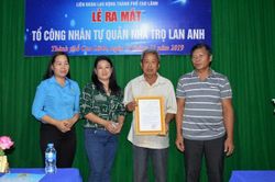 Ra mắt Tổ công nhân tự quản nhà trọ thứ 9