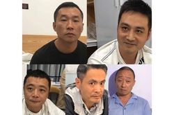 Bắt năm đối tượng người Trung Quốc bị truy nã quốc tế