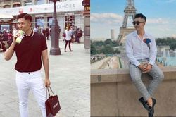 'Phi công trẻ' Khang trong 'Hoa hồng trên ngực trái' có gu thời trang cực nam tính
