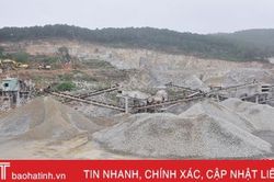 Hà Tĩnh bổ sung 28 khu vực khoáng sản làm vật liệu xây dựng thông thường