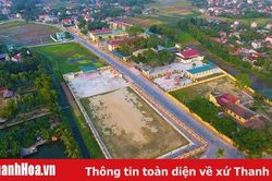 Xã Hoằng Châu (Hoằng Hóa) đón Quyết định công nhận xã đạt chuẩn nông thôn mới