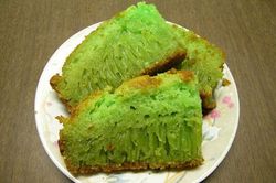 Cách làm bánh bò nướng lá dứa bằng nồi cơm điện cực dễ