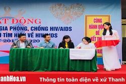 Mít tinh hưởng ứng Tháng hành động quốc gia phòng chống HIV/AIDS năm 2019