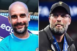 HLV Guardiola muốn đổi danh hiệu với Juergen Klopp