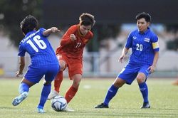 Tuyển nữ Việt Nam chia điểm đáng tiếc với Thái Lan