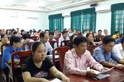 Tập huấn kiến thức về chăm sóc sức khỏe sinh sản vị thành niên cho giáo viên tại Sóc Trăng