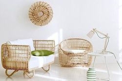 Không gian sống với nội thất mây tre đan đẹp hút hồn