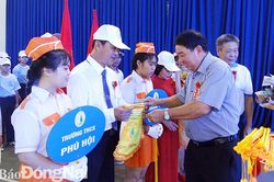 Nhơn Trạch -địa phương đầu tiên khai mạc Hội khỏe Phù Đổng
