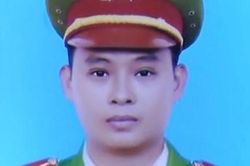 Thăng hàm từ Trung úy lên Thượng úy cho Cảnh sát hình sự hy sinh
