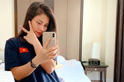 Vẻ đẹp 'gây thương nhớ' của nữ bác sỹ đoàn thể thao Việt Nam dự SEA Games 30