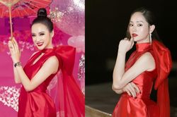 Màn đụng hàng thú vị: Mẹ bỉm sữa Lan Phương - Angela Phương Trinh - Tường San, ai 'cân' nổi chiếc váy này?