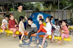 Học tập và làm theo Bác ở trường Mầm non Xuân Lập