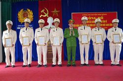 Huyện Kim Bảng đã bố trí 100% Công an chính quy tại các xã