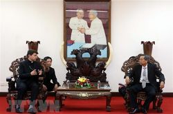 Đặc phái viên Vatican tại Việt Nam chào xã giao lãnh đạo tỉnh An Giang