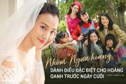 Nhóm 'Ngựa hoang' gửi lời chúc Hoàng Oanh trước hôn lễ: Jun Vũ cáo lỗi, các thành viên đều chuẩn bị quà độc
