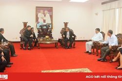 Lãnh đạo tỉnh tiếp Tổng Giám mục, đặc phái viên không thường trú của Vatican tại Việt Nam