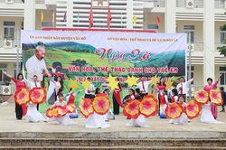 Ngày hội Văn hóa, thể thao dành cho trẻ em tại xã Chiềng Khoa