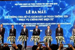 Khai trương 'Hệ thống chia sẻ và giám sát thông tin phục vụ Chính phủ điện tử'