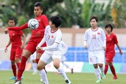 SEA Games 30: Thắng đậm Indonesia, đội tuyển nữ Việt Nam vào bán kết