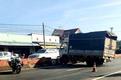 Truy đuổi hơn 20km tóm gọn tên trộm xe tải