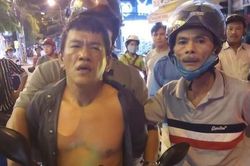 'Hiệp sĩ' ở Sài Gòn bắt nóng tên trộm 'đá xế' có 3 tiền án