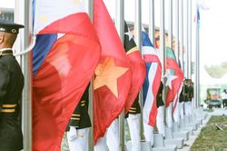 Thượng cờ đoàn thể thao Việt Nam tại SEA Games 30