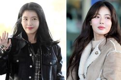 HyunA và IU nổi bật tại sân bay