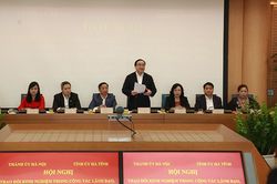Hà Nội – Hà Tĩnh: Triển khai thực hiện các nội dung hợp tác, phát triển