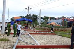 11 công nhân bị điện giật ở Quảng Ngãi, 1 người tử vong