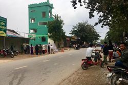 2 thanh niên đi xe máy phân khối lớn thương vong sau cú ôm cua ở Nghệ An