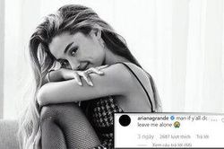 Bị chế nhạo vì thói quen mặc áo quá cỡ, Ariana Grande phản ứng thế nào?