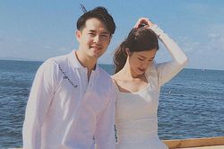 Đông Nhi - Ông Cao Thắng tình cảm trên bãi biển