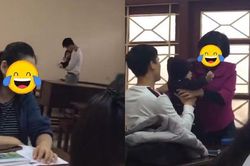 Nam sinh bế con lên giảng đường đại học và câu chuyện 'lợi ích của việc có con sớm' khiến cư dân mạng cười ra nước mắt