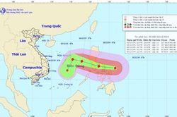 Ngày 4.12, siêu bão Kammuri có khả năng vào biển Đông