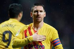 Atletico 0-1 Barcelona: Messi tỏa sáng phút cuối, Barca lấy lại ngôi đầu