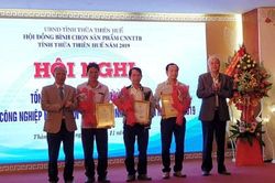 Thừa Thiên Huế: Thêm 4 Sản phẩm công nghiệp nông thôn tiêu biểu cấp quốc gia