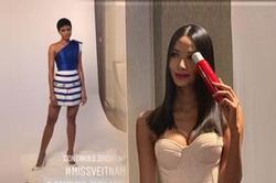 Quay quảng cáo ở Miss Universe, Hoàng Thùy - H'Hen Niê đối lập: Người vòng 1 nóng bỏng, người chân dài ngút ngàn