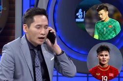 Không chỉ 'mỉa mai' Bùi Tiến Dũng, BLV Quốc Khánh cũng từng có câu hỏi 'kém duyên' với Quang Hải khiến nhiều người bức xúc