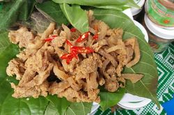 Đặc sản thịt chua của người Mường ở Phú Thọ