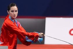 Vẻ đẹp không tì vết của 'ngọc nữ' wushu Philippines