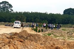 Thi thể cháy đen trong khu dân cư sắp xây dựng ở Bình Dương