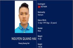 BTC nhẫm lẫn thông tin U22 Việt Nam: Quang Hải bị Tiến Linh 'nhập'