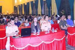 Trường Cao đẳng Kinh tế - Kỹ thuật – Đại học Thái Nguyên: Tuyên truyền pháp luật về TTATGT năm học 2019-2020