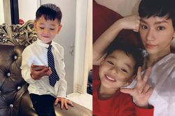 Quý tử nhà Trà My Idol tiếp tục gây sốt với vẻ đẹp 'cực phẩm', chuẩn soái ca tương lai