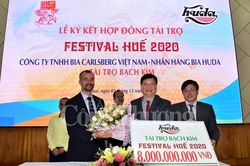 Carlsberg Việt Nam trở thành nhà tại trợ Bạch kim Festival Huế 2020