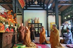 Tưởng niệm húy nhật Tổ Minh Hải tại tổ đình Chúc Thánh