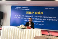 Hội thảo về vai trò định hướng của phê bình văn học, nghệ thuật