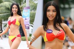 Thúy Vân tự tin trình diễn bikini sau sự cố lộ ngực ở 'Hoa hậu Hoàn vũ Việt Nam'
