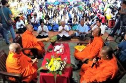 Ðộc đáo lễ cúng trăng của đồng bào Khmer