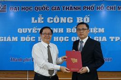 Đại học Quốc gia TPHCM có phó giám đốc 45 tuổi